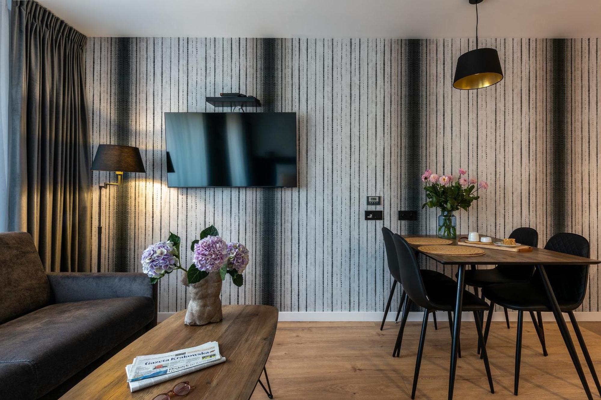Inpoint Spacious Apartments Near Main Square & Kazimierz District Krakow Oda fotoğraf