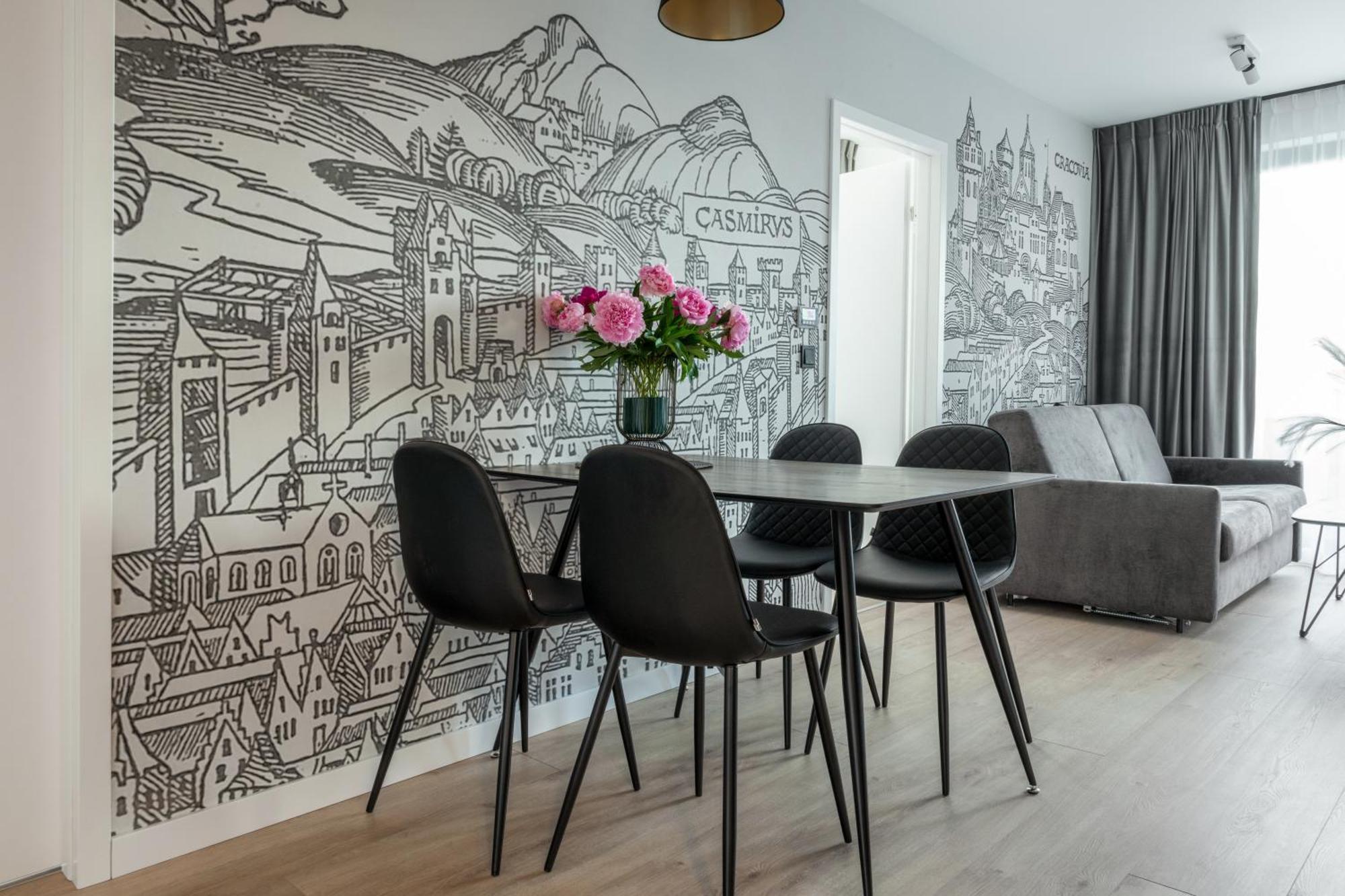 Inpoint Spacious Apartments Near Main Square & Kazimierz District Krakow Oda fotoğraf