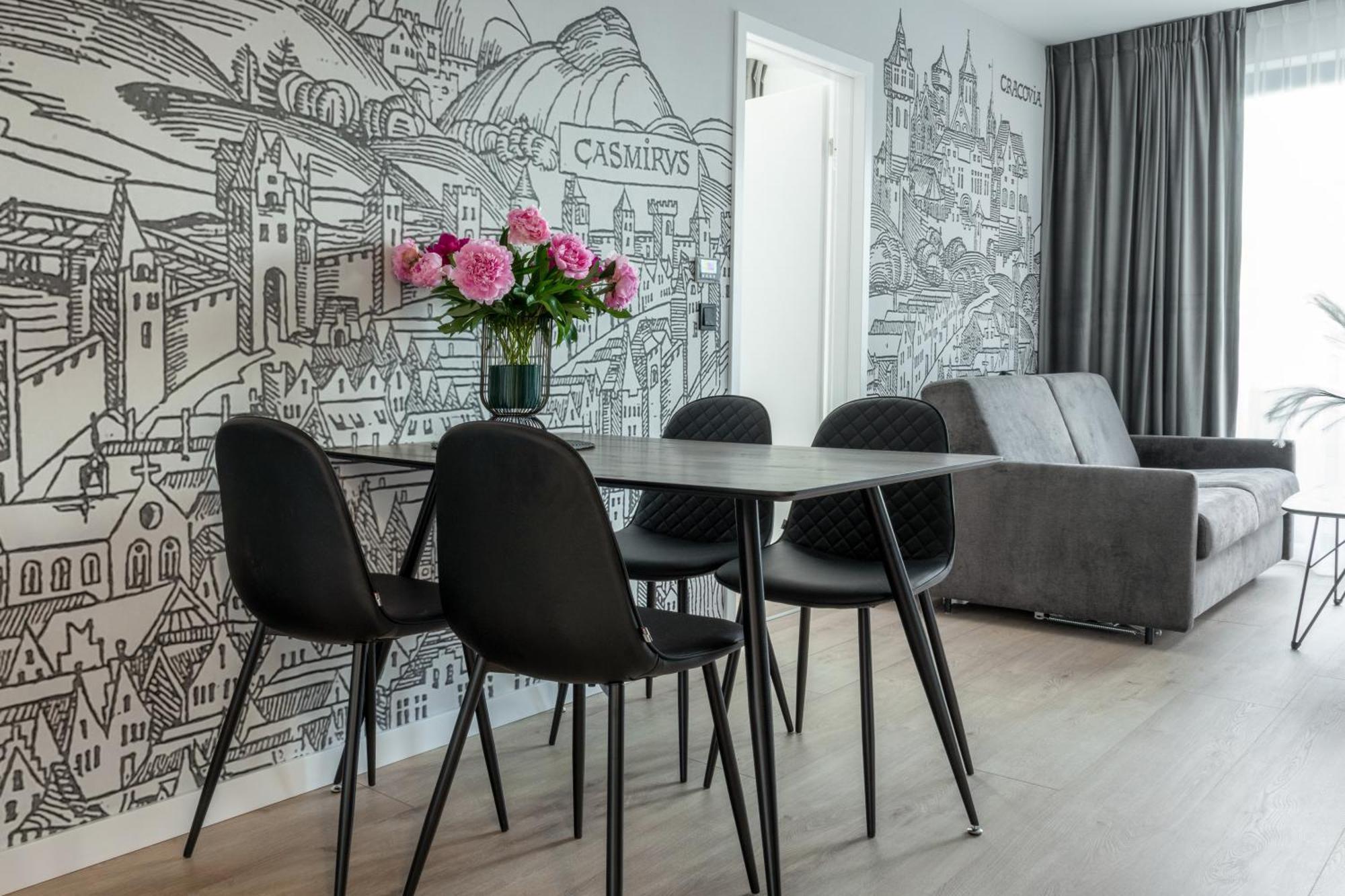 Inpoint Spacious Apartments Near Main Square & Kazimierz District Krakow Oda fotoğraf